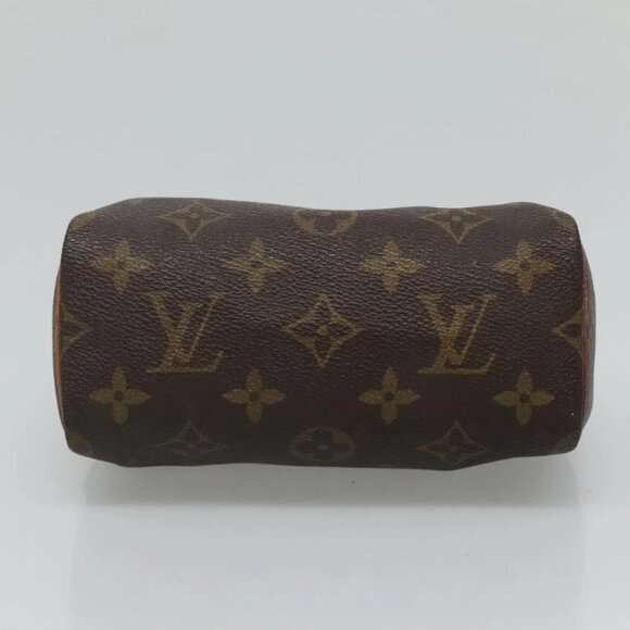 LOUIS VUITTON Monogram Mini Speedy Hand Bag - Picture 5 of 16